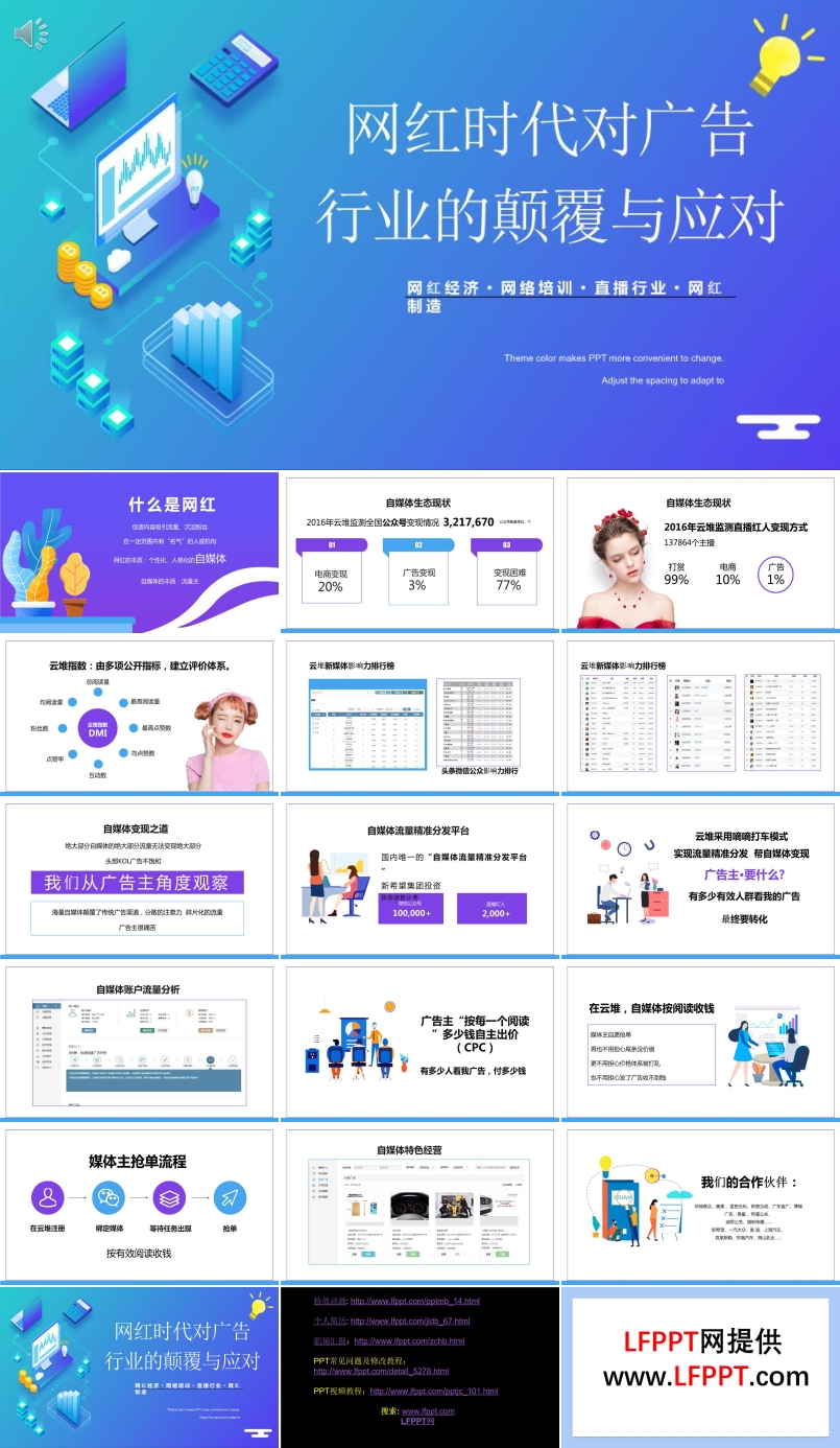 网红ppt