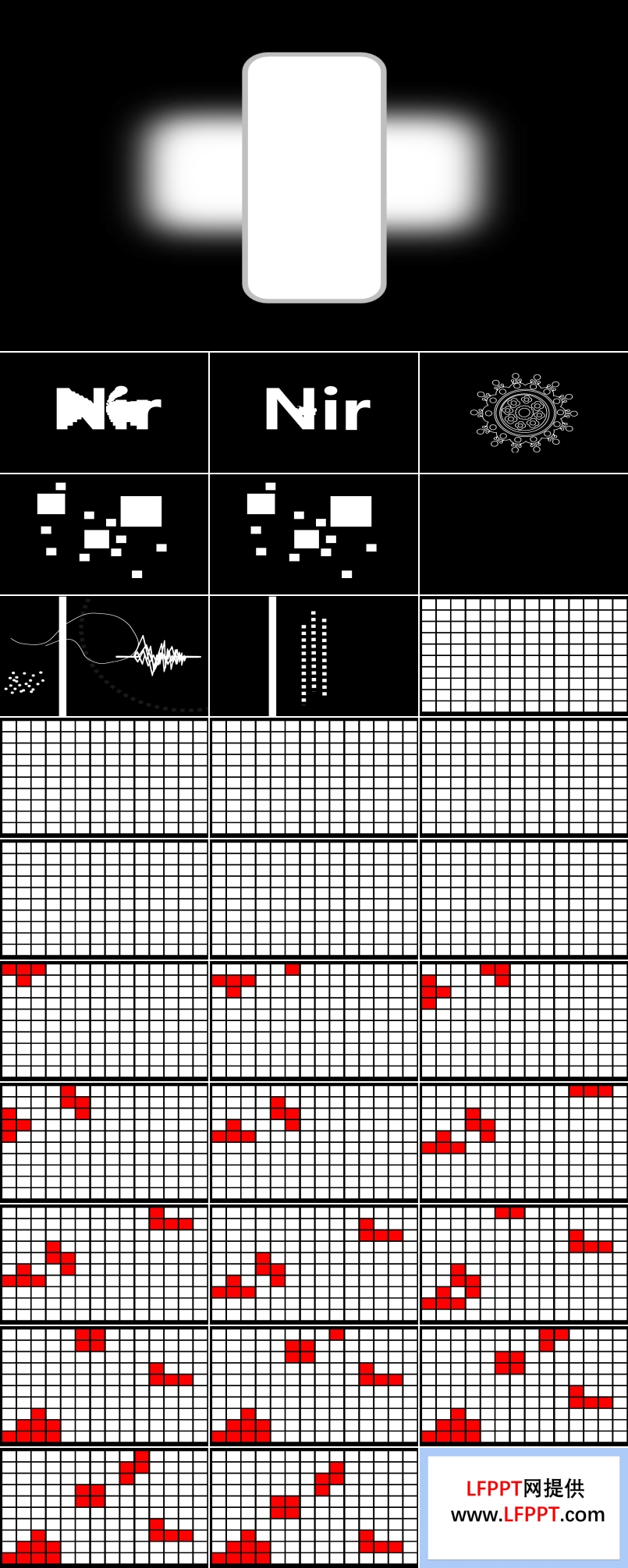 Nir动画合集特效动画PPT模板