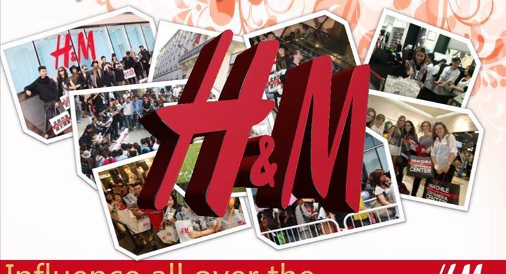 H&M产品展示宣传推广商务PPT模板