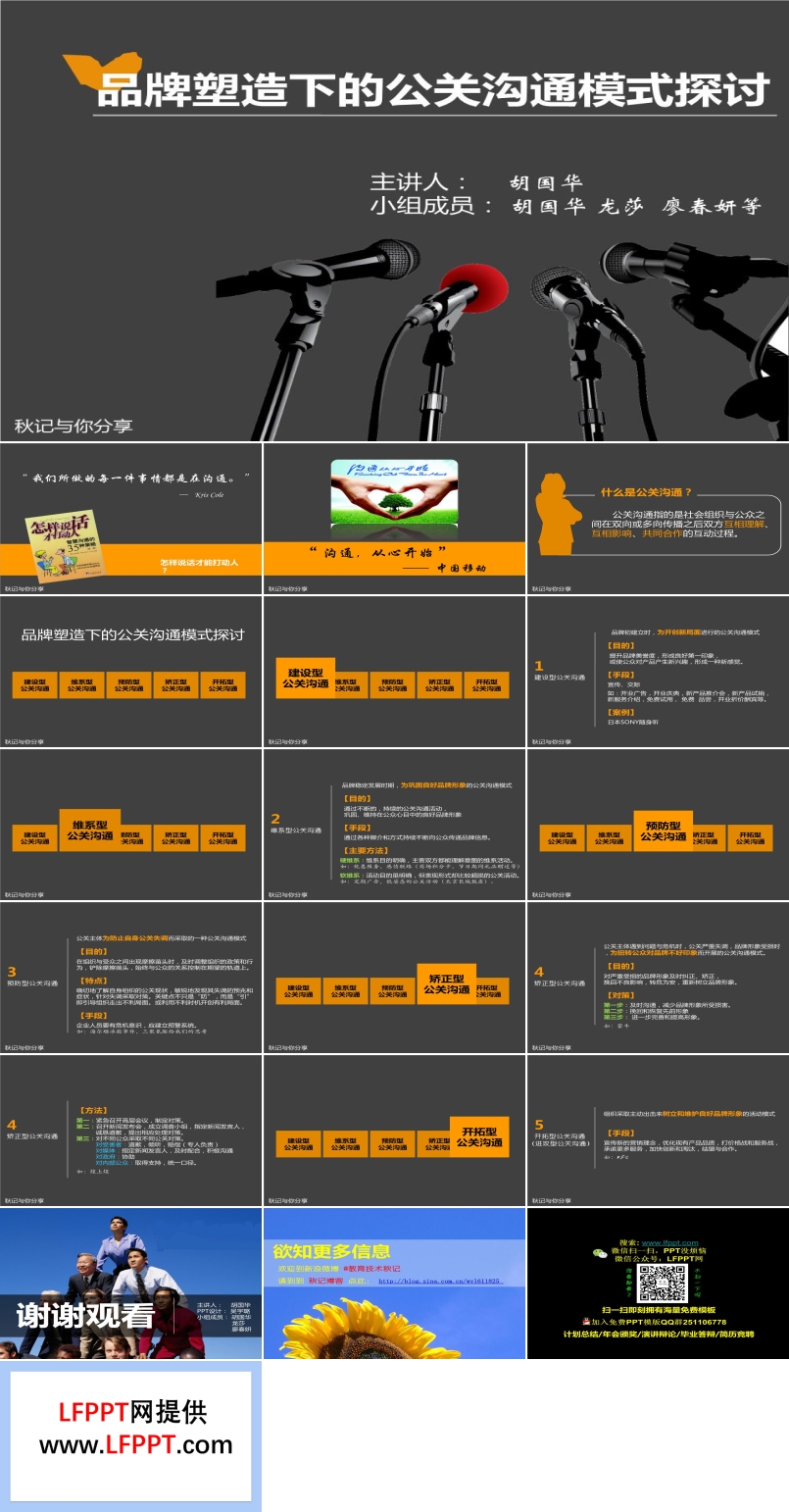 怎样公关与沟通PPT模板