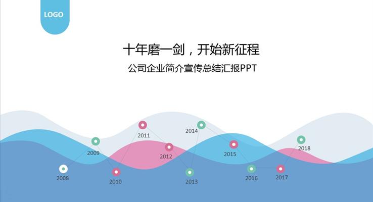 公司企业简介宣传总结汇报PPT之市场调研PPT模板