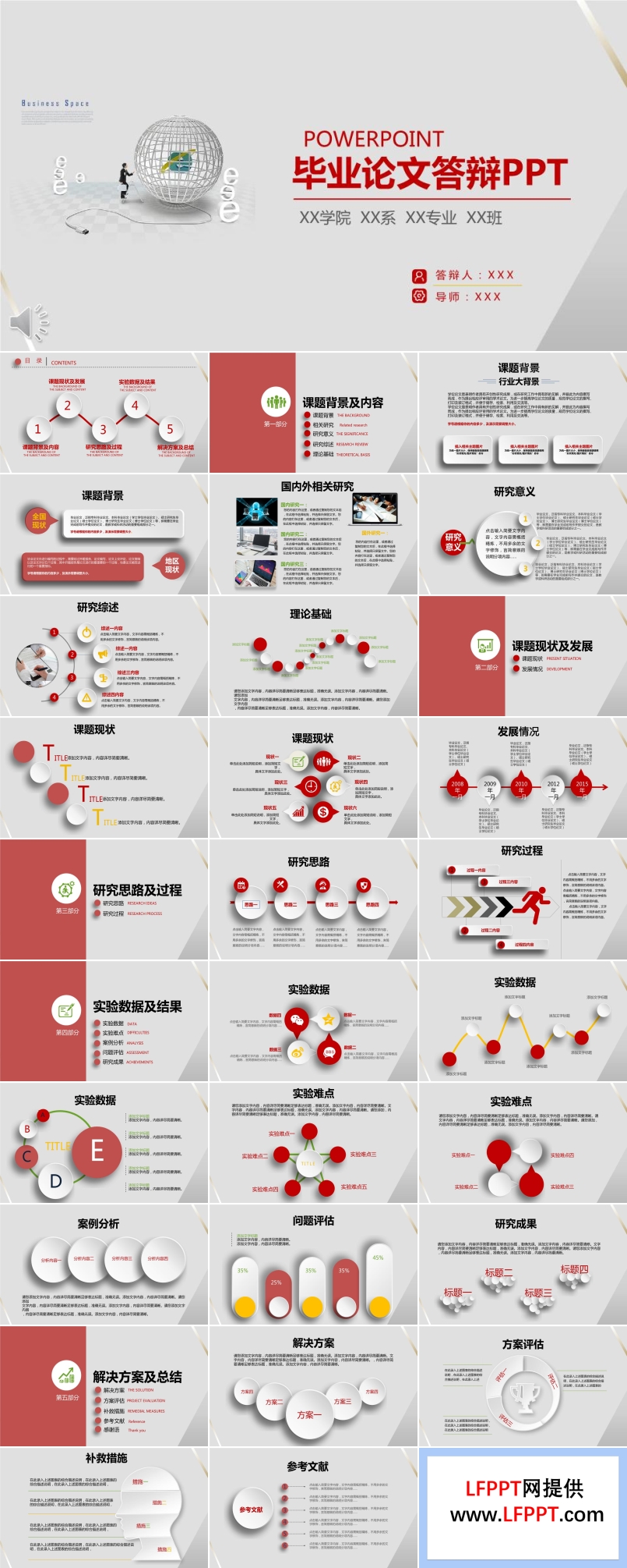 优秀答辩ppt范文