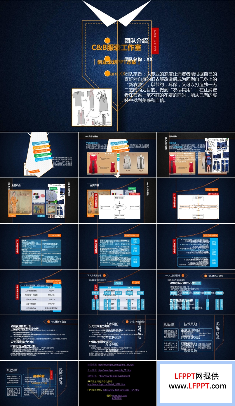 创业策划ppt模板