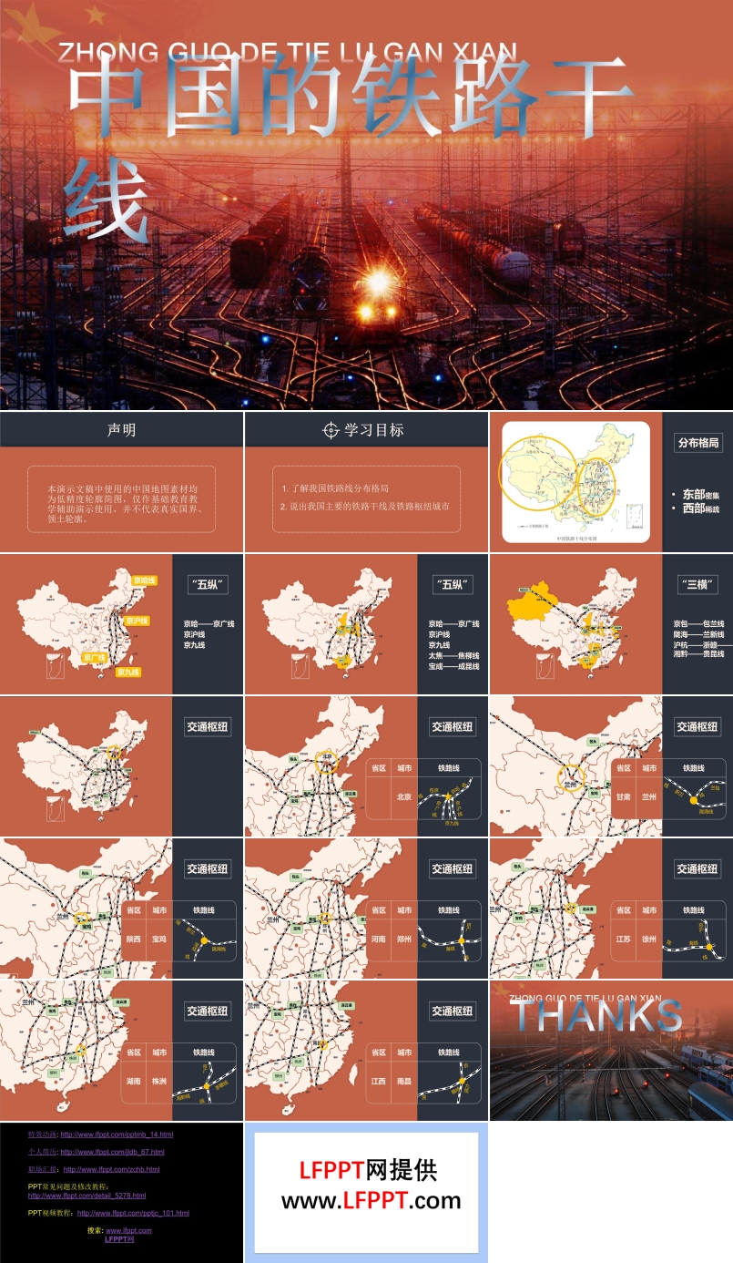 铁路干线PPT课件
