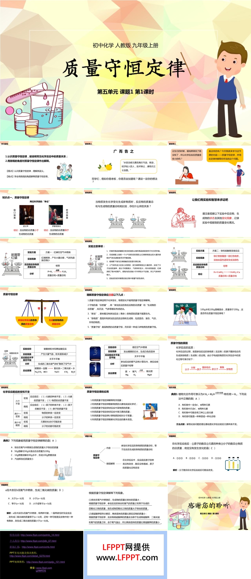 质量守恒定律PPT课件