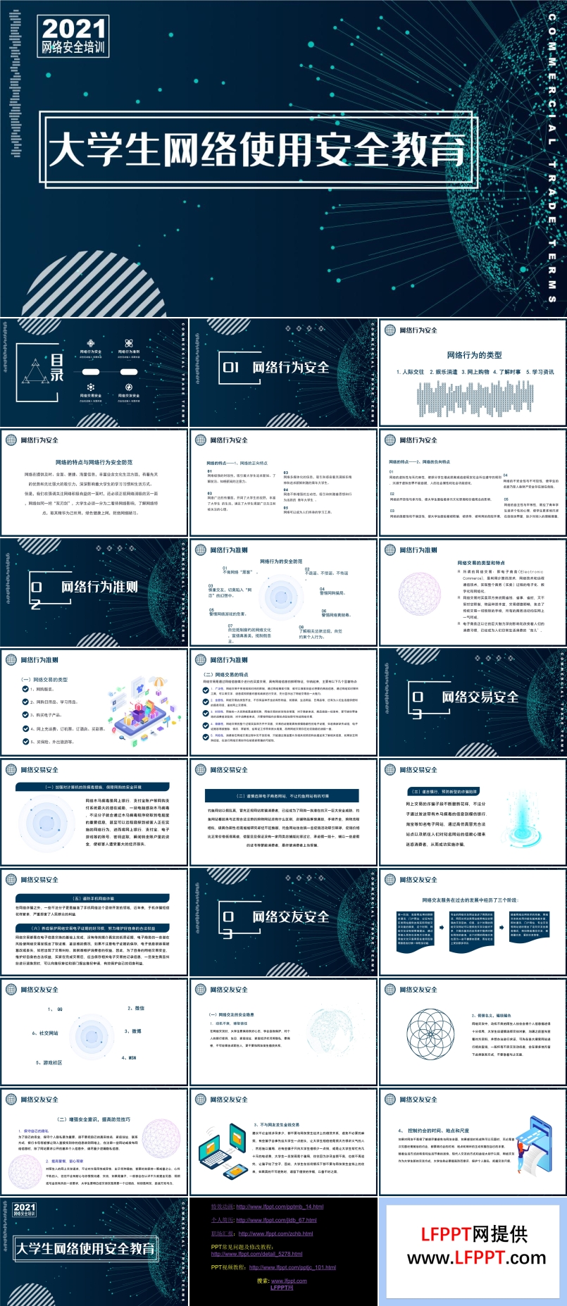 大学生网络使用安全教育PPT课件