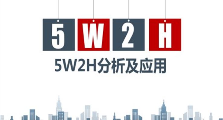 5w2h应用及案例分析PPT课件