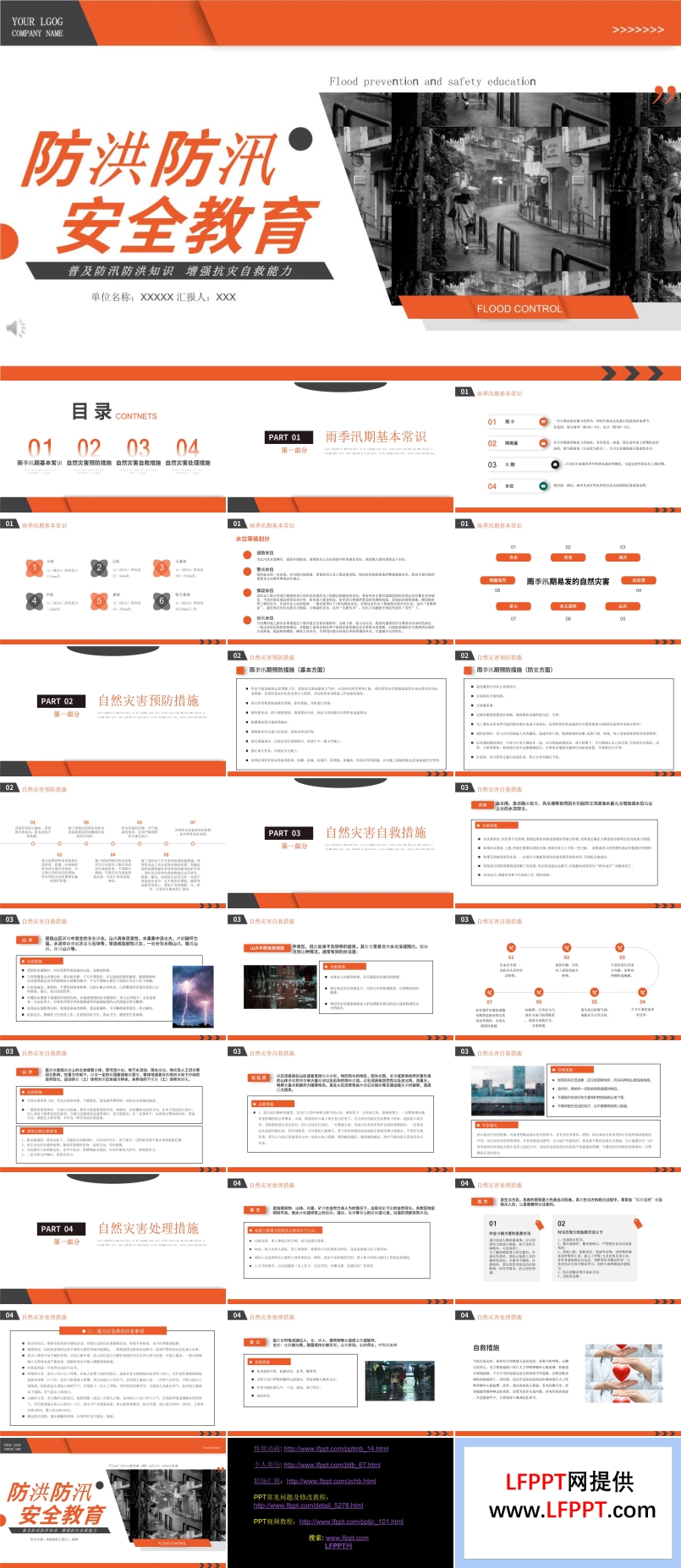 防洪防汛安全教育PPT