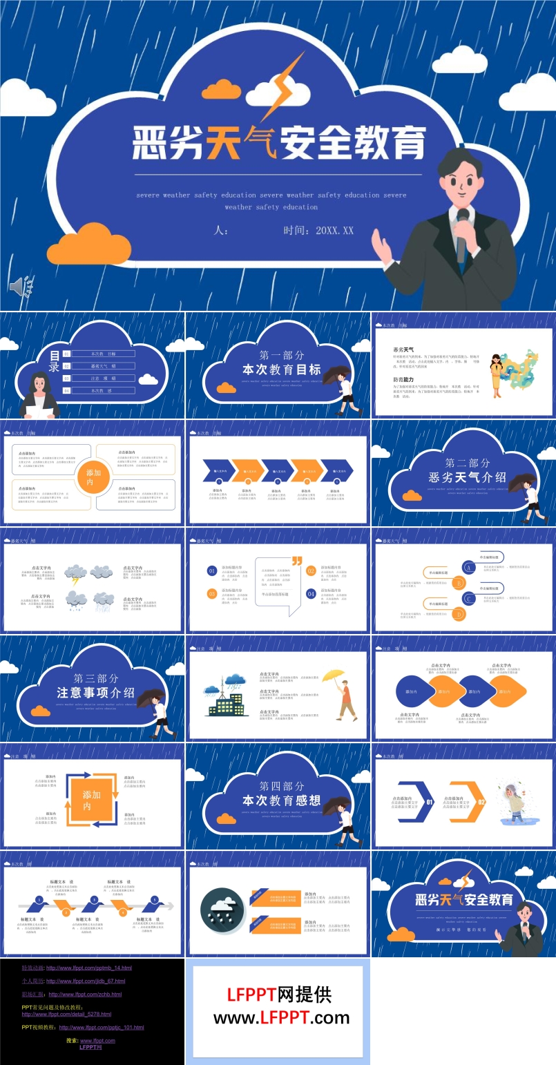 恶劣天气安全教育ppt