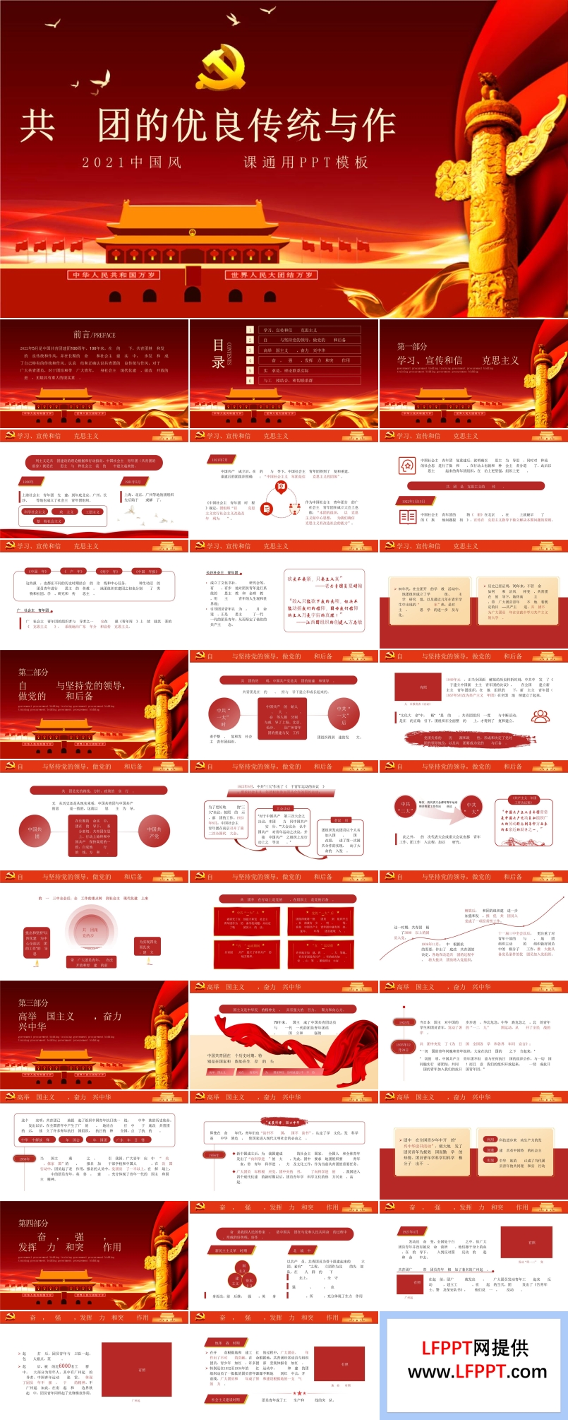 共青团的优良传统与作风PPT