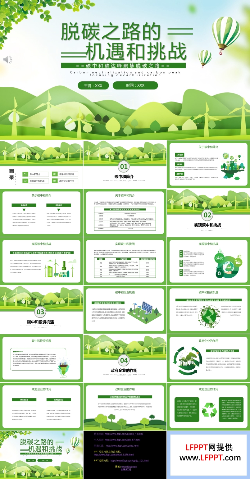 脱碳之路的机遇和挑战PPT
