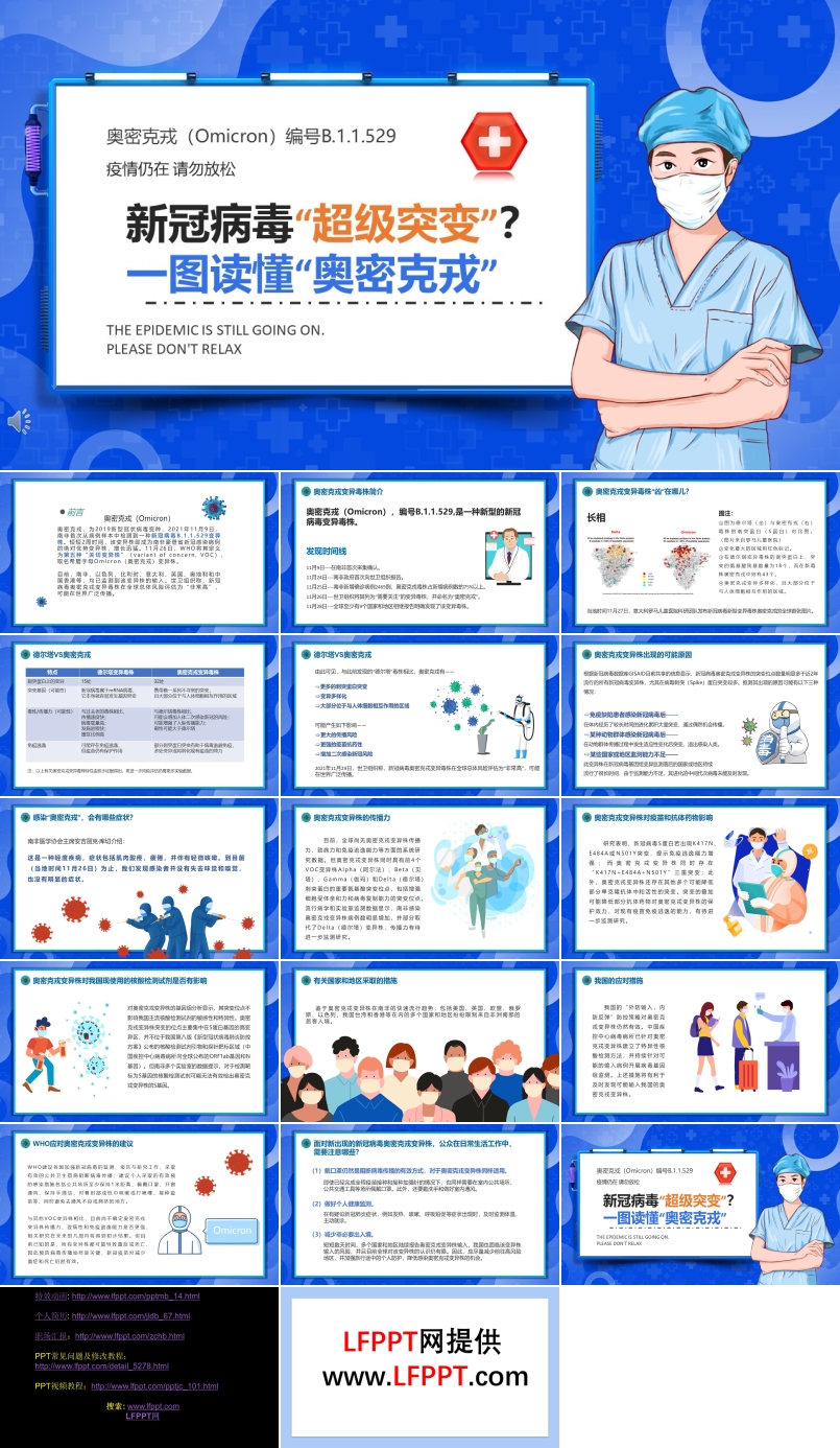 新冠病毒奥密克戎PPT课件
