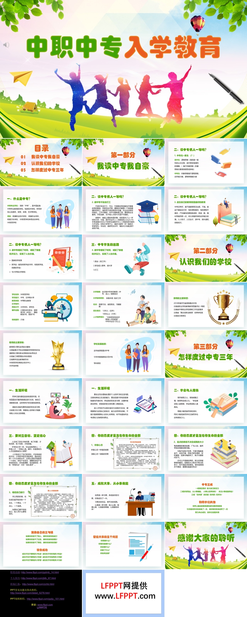中职中专入学教育PPT