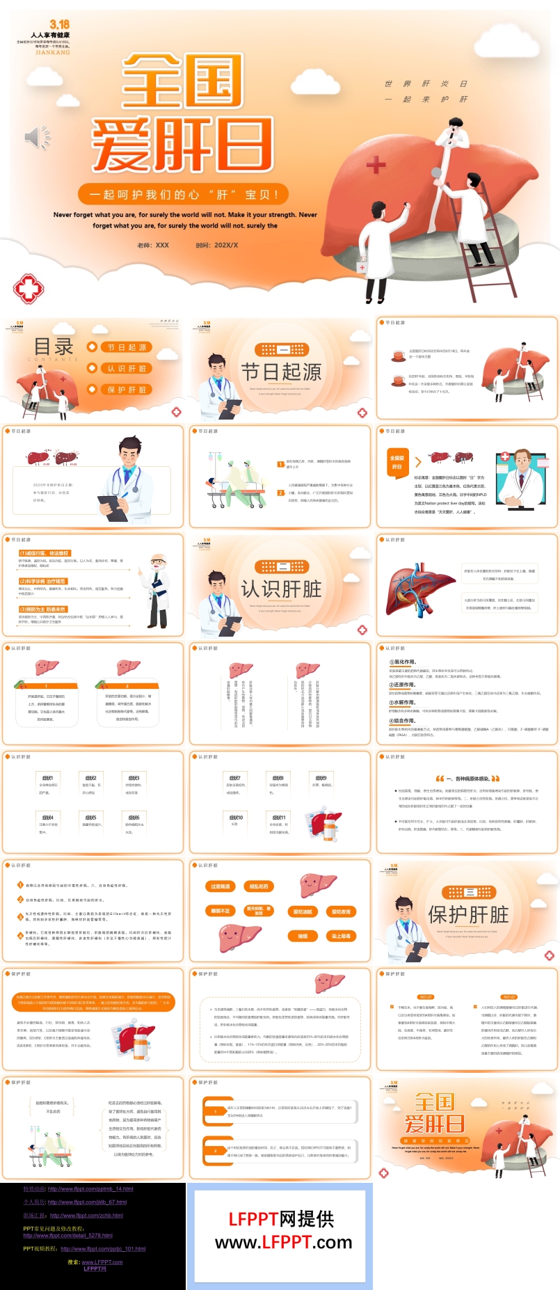 2022全国爱肝日PPT