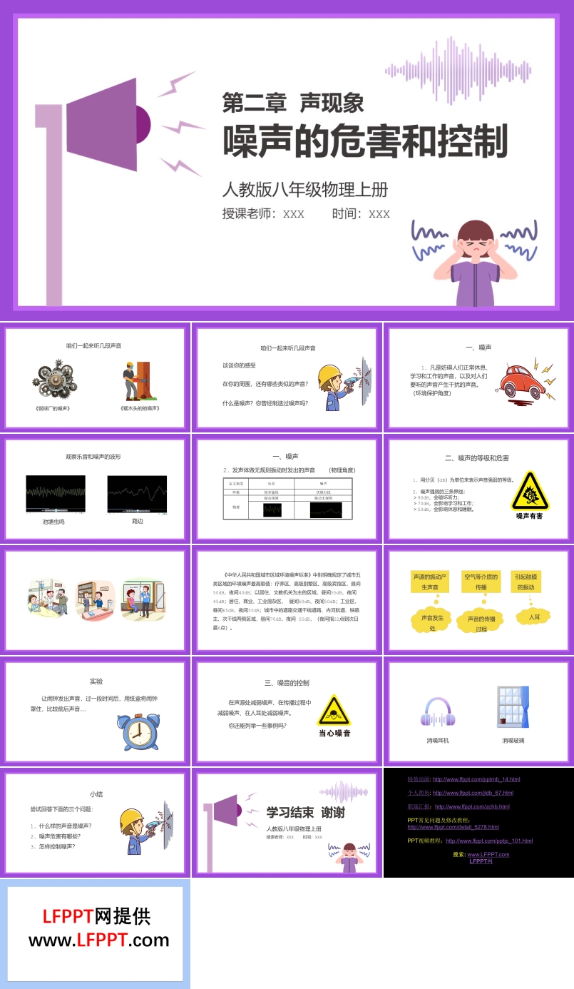 噪声的危害和控制ppt课件