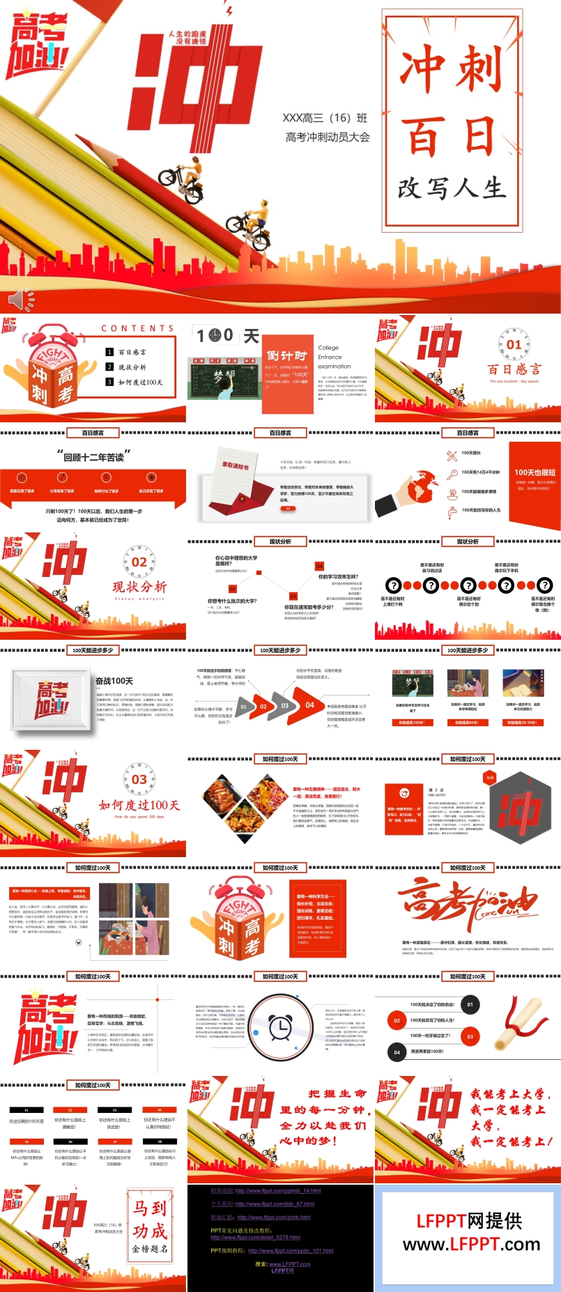 高考冲刺动员大会PPT