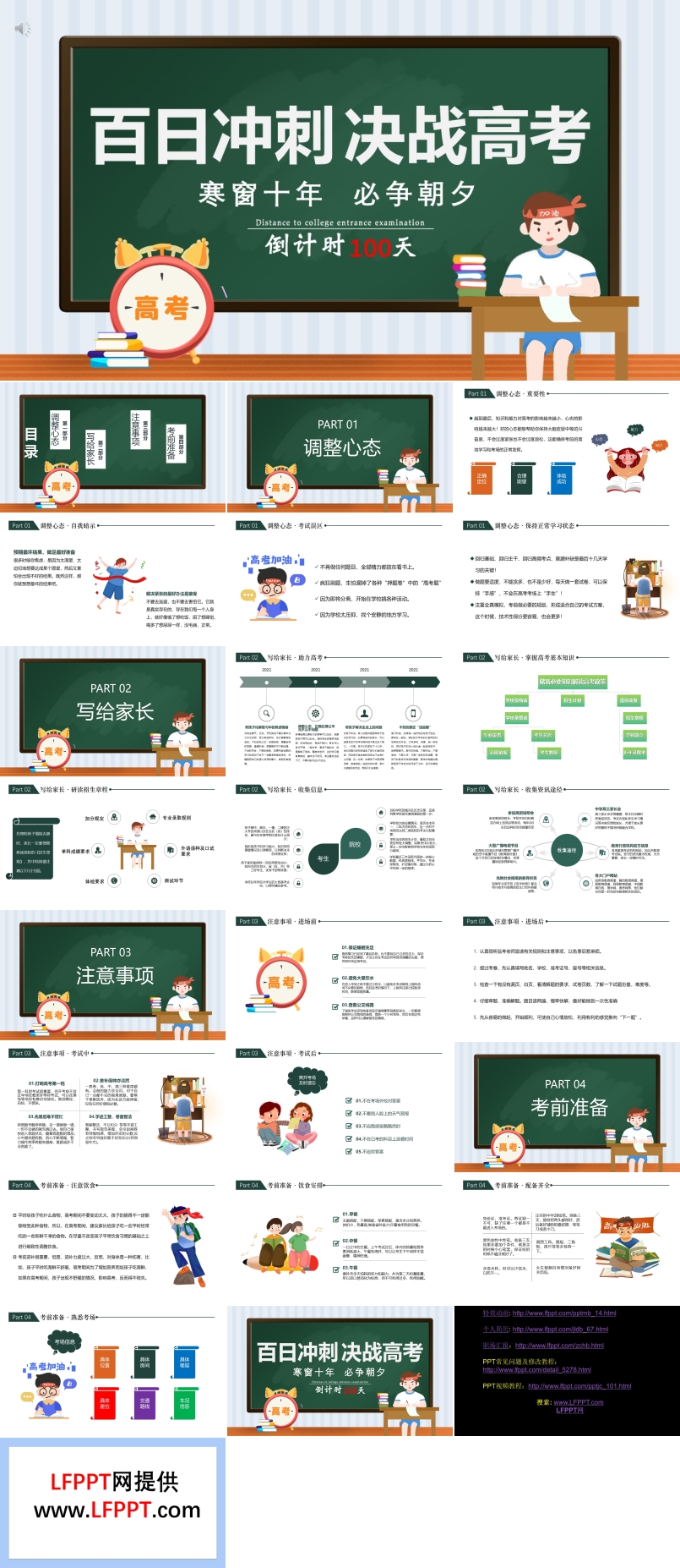 百日冲刺决战高考PPT