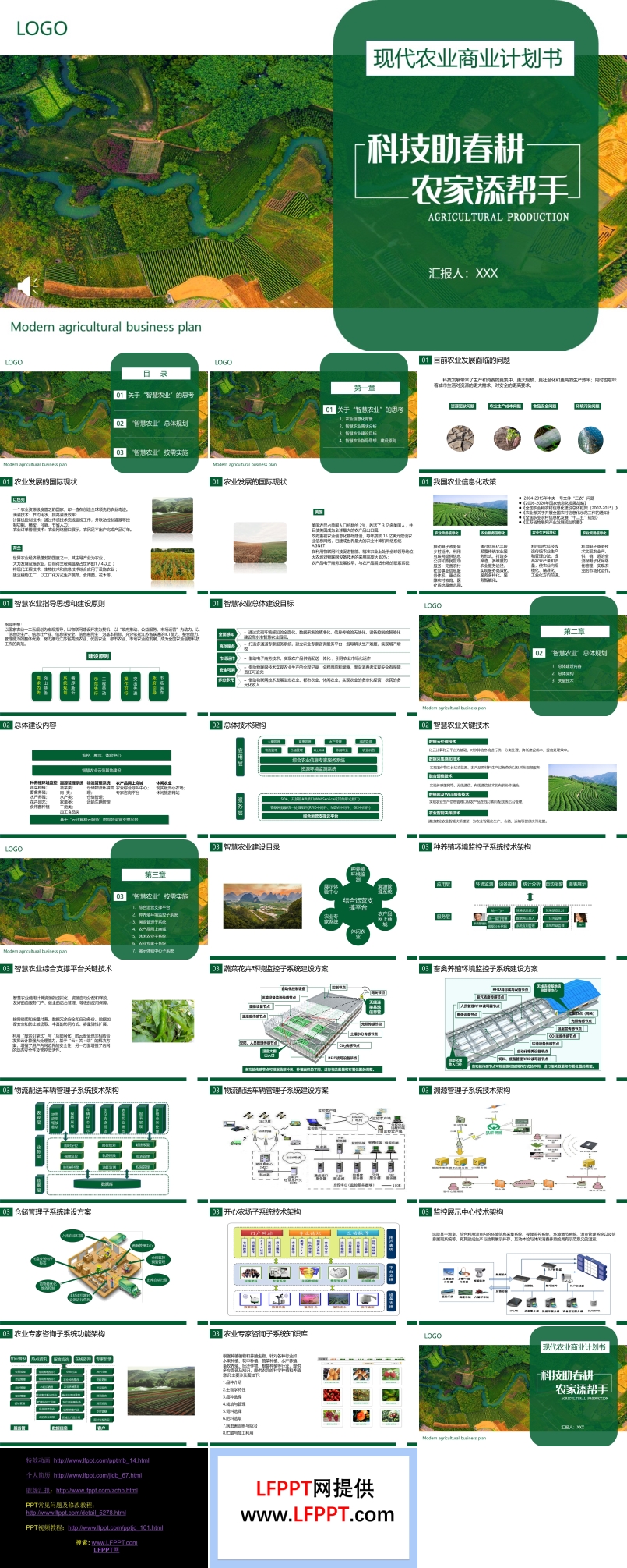 现代农业商业计划书PPT