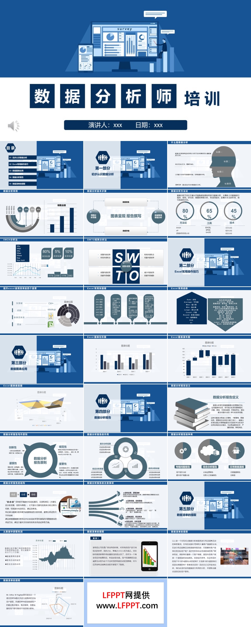 数据分析师培训课件PPT