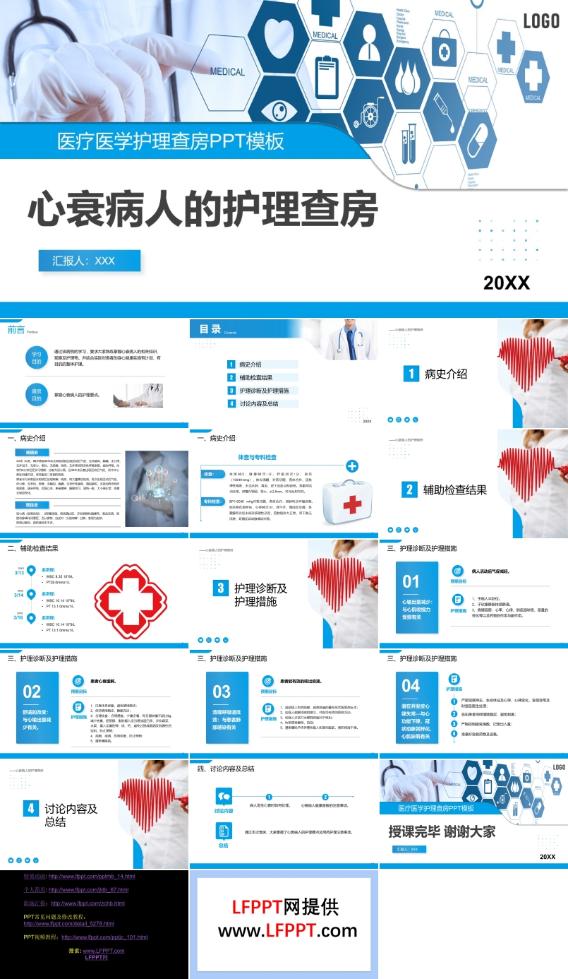 心衰病人的护理查房PPT