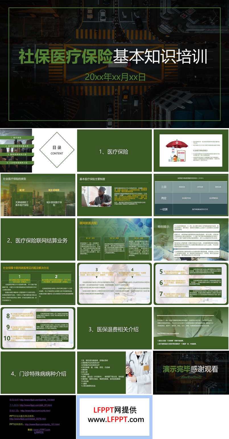 社保医疗保险基本知识培训PPT