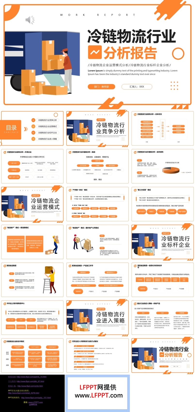 冷链物流行业分析报告PPT