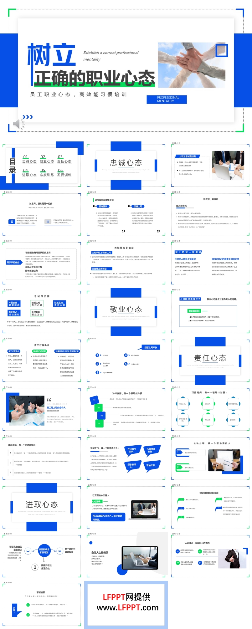 树立正确的职业心态PPT培训课件