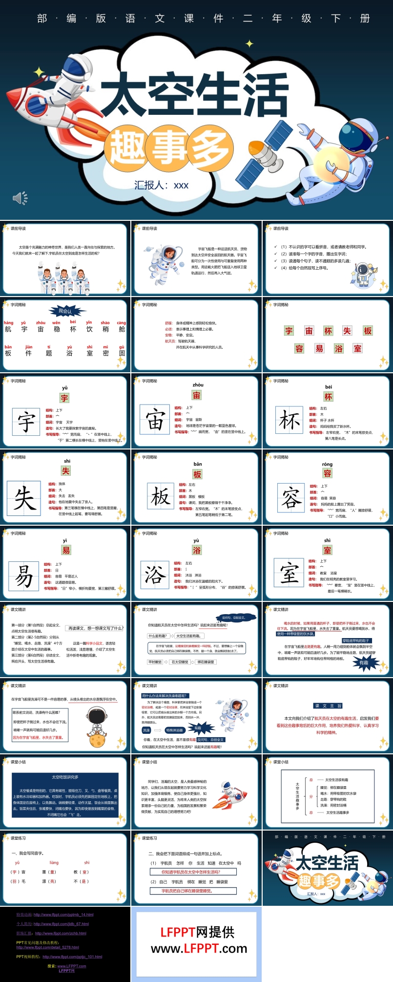 太空生活趣事多PPT课件