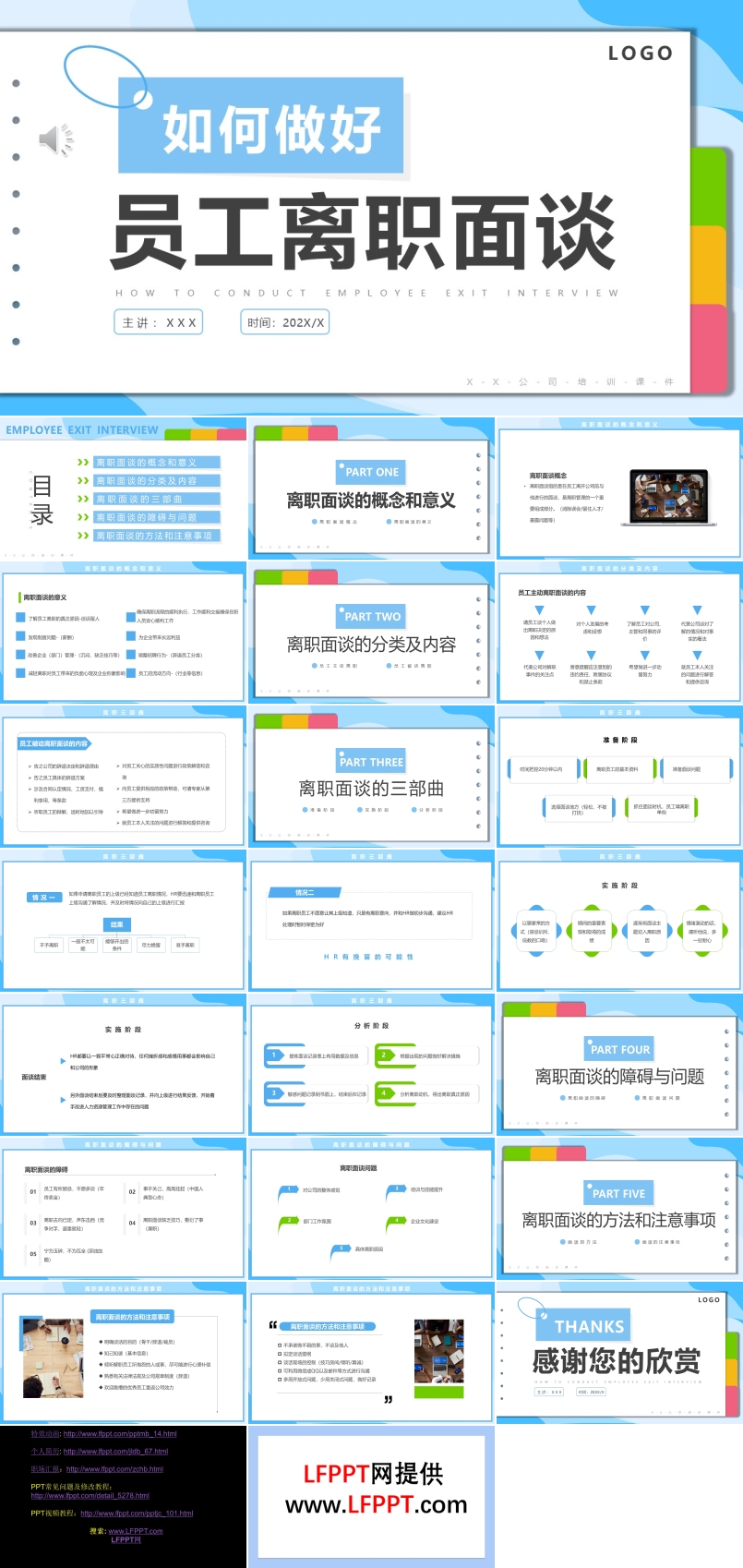 如何做好员工离职面谈PPT培训课件