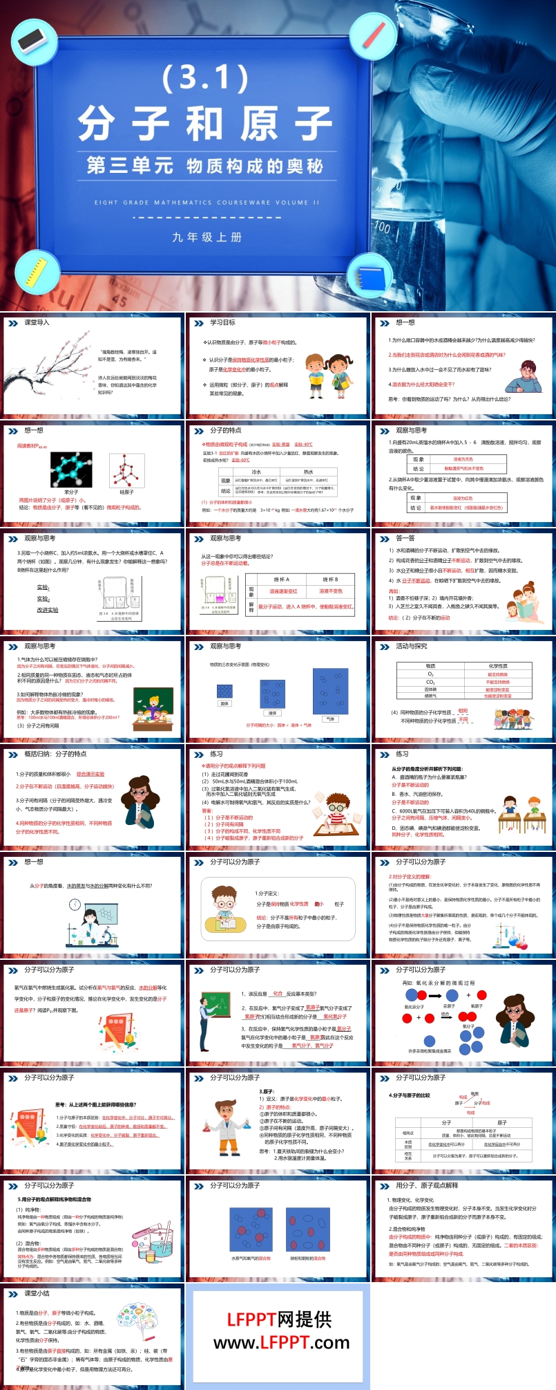 分子和原子ppt课件