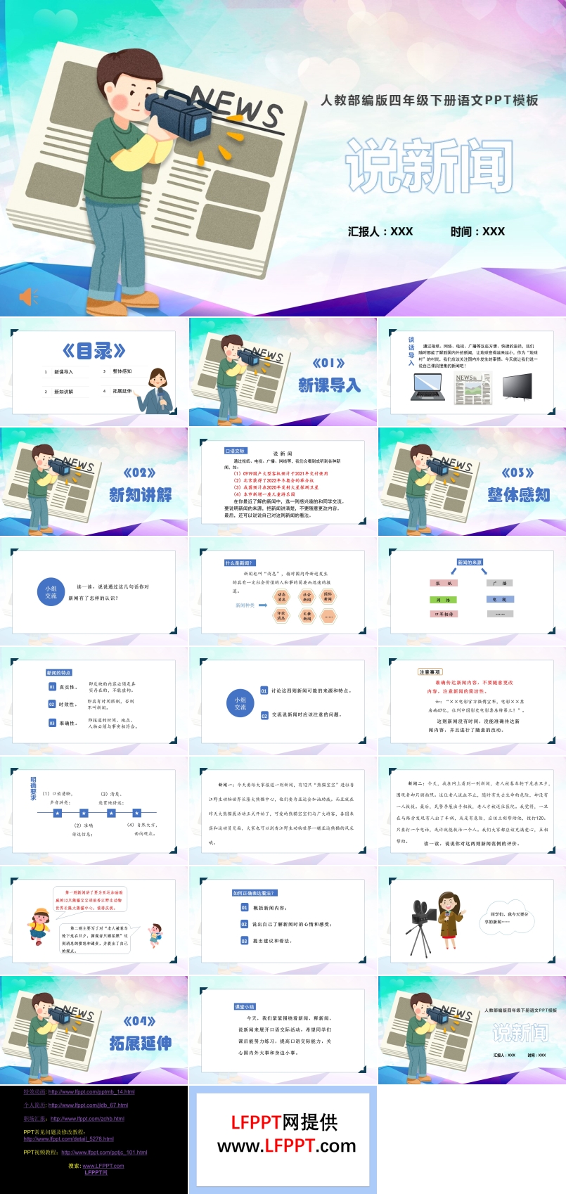 口语交际说新闻PPT课件