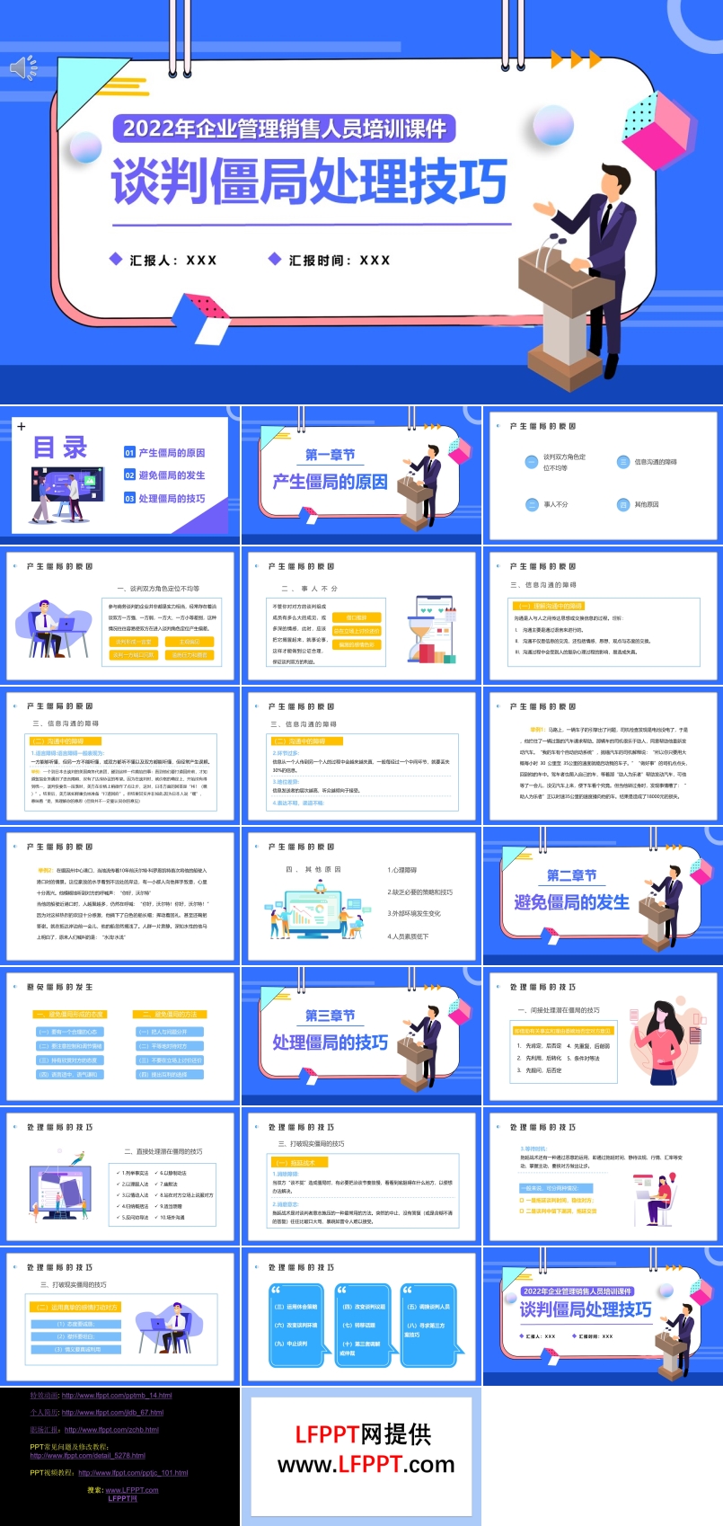 谈判僵局处理技巧培训课件PPT