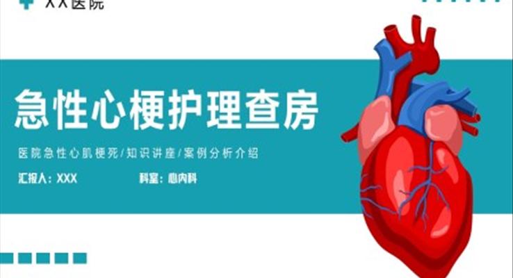 医院急性心肌梗死知识讲座案例分析介绍PPT